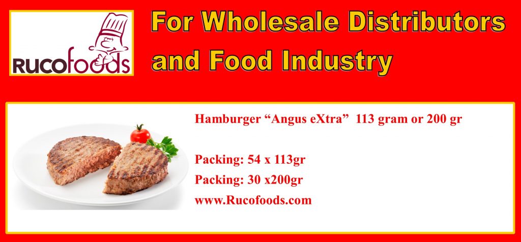 Burgers "Angus eXtra" // Hamburger "Angus eXtra" / Steak haché "Angus eXtra" 113 gr et 200gr